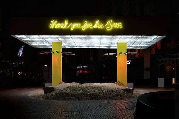 thank you for the sun by sander wassink 